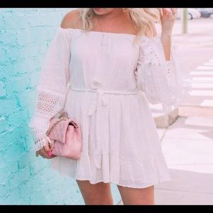 Judith March white dress size medium